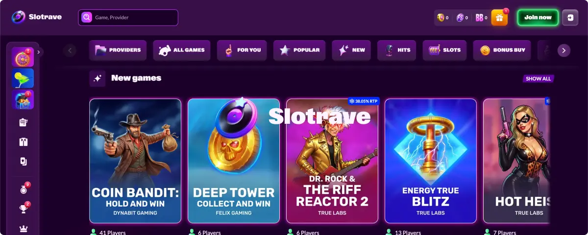 Slotrave Najbolji Online Slotovi